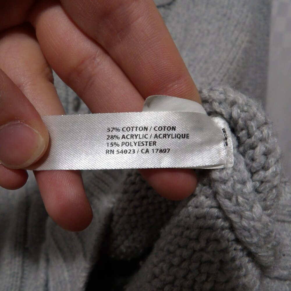 OLD NAVY Chunky Knit Cardigan | L - Picture 5 of 7
